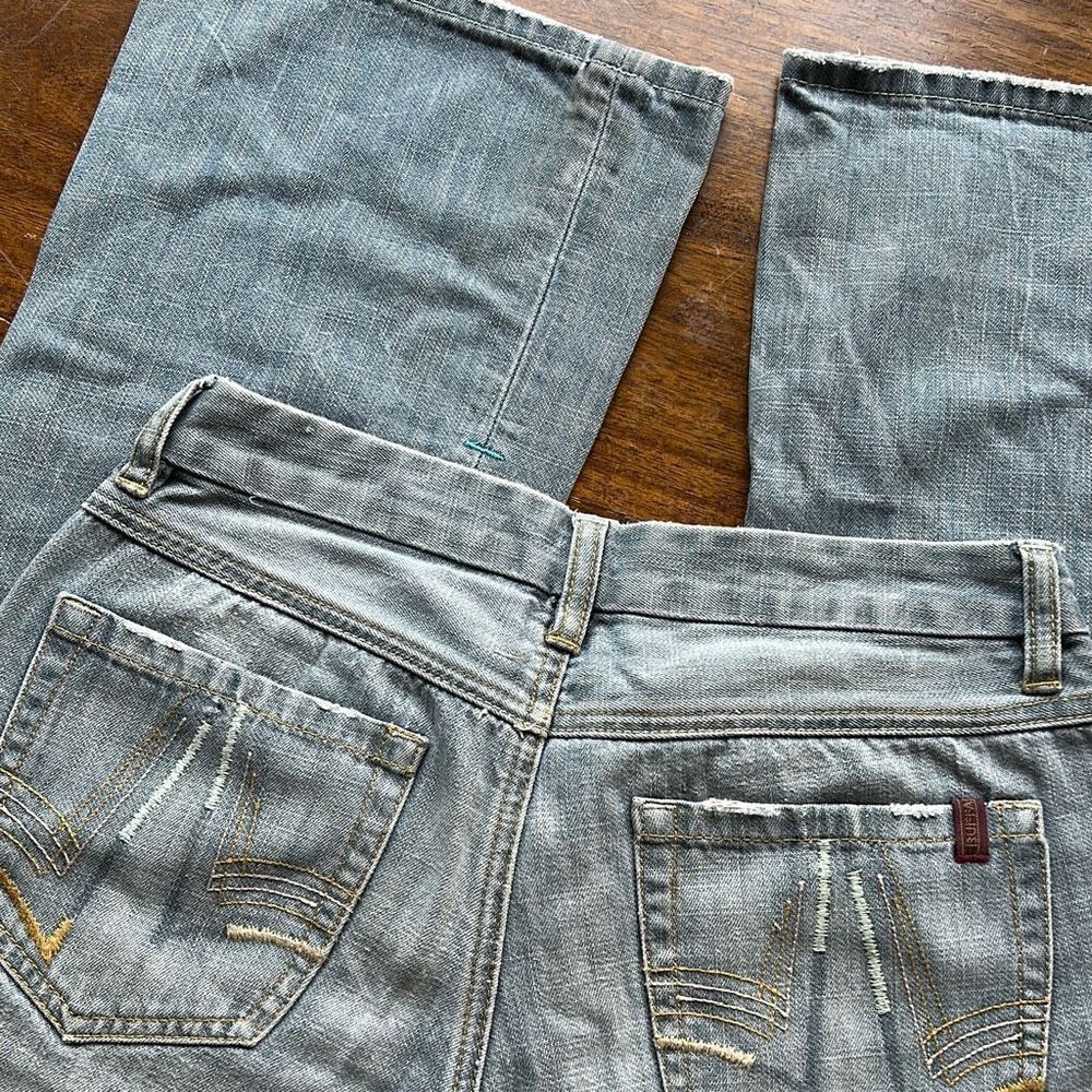 Buffalo Func Distressed Denim Jeans Bootcut 28